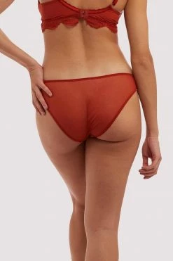 Deja Day Knickers Emma Ginger Brazilian Brief