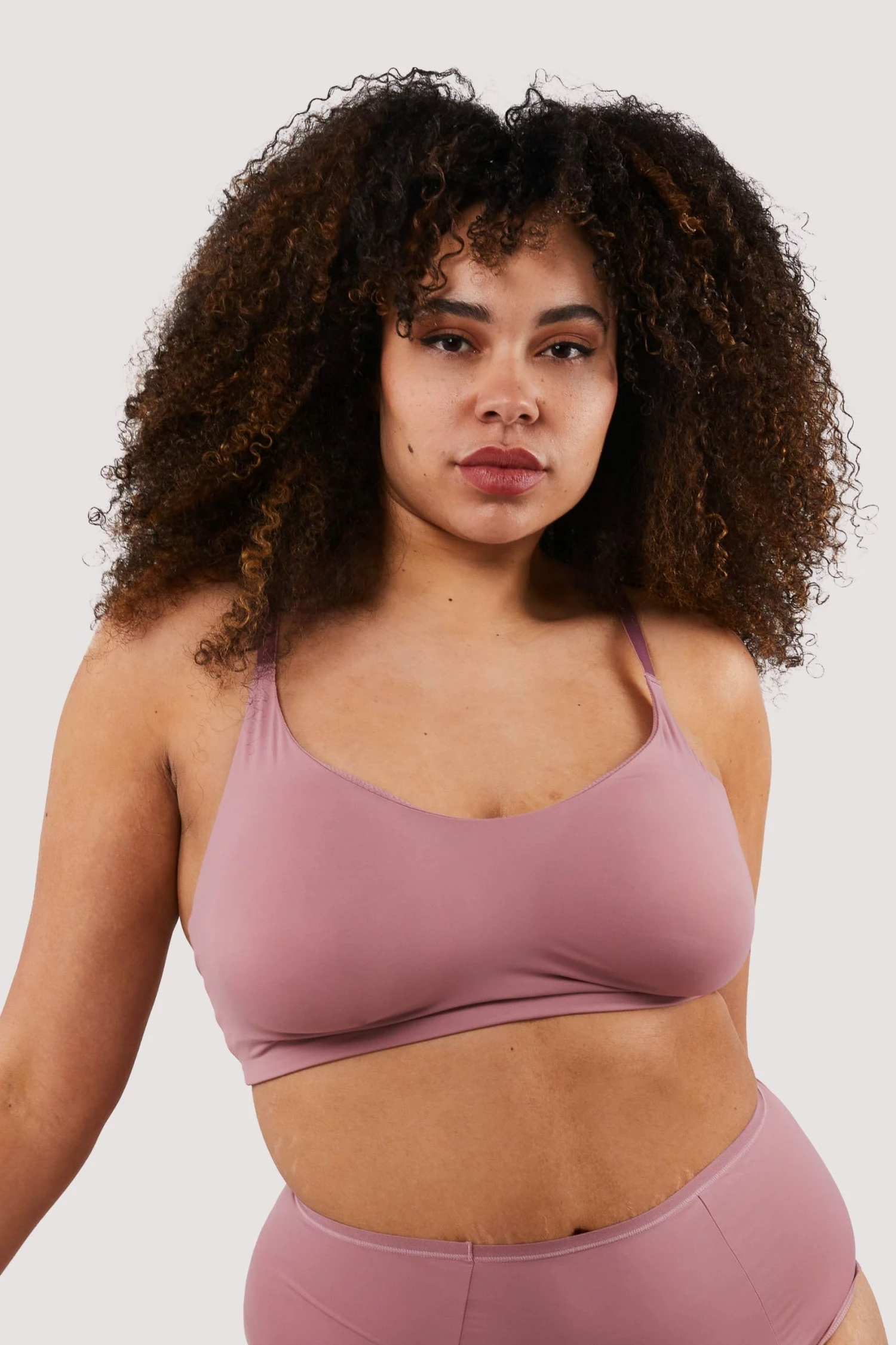 Top 10 🤩 Deja Day New In Second Skin Rose Recycled Crop Top Bra ✨ 3 Deja Day New In Second Skin Rose Recycled Crop Top Bra