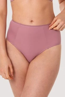 Deja Day Second Skin Rose Recycled Highwaist Brief