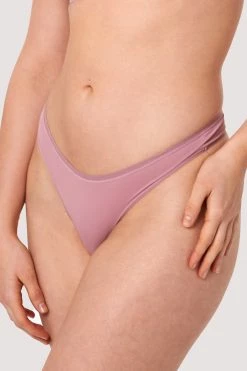 Deja Day New In Second Skin Rose Recycled Thong