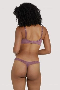 Deals ๐ Deja Day Rosalyn Mocha Lace Thong Outlet ๐ 9 Deja Day Rosalyn Mocha Lace Thong Outlet