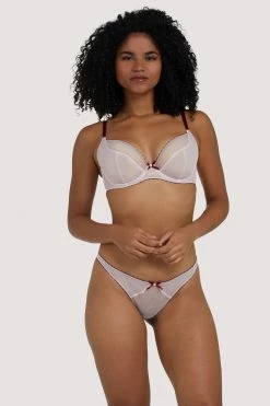 Deja Day Grace Dusty Pink Thong