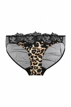 Dita Von Teese Lingerie Millicent Leopard Brief Knickers