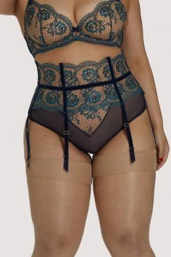Dita Von Teese Lingerie Evelina Curve Suspender Belt