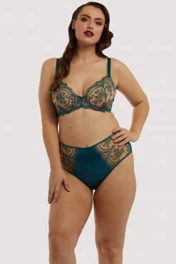Best deal ๐ Dita Von Teese Lingerie Severine Shady Spruce Bra Curve New In Bras ๐งจ 8 Dita Von Teese Lingerie Severine Shady Spruce Bra Curve New In Bras