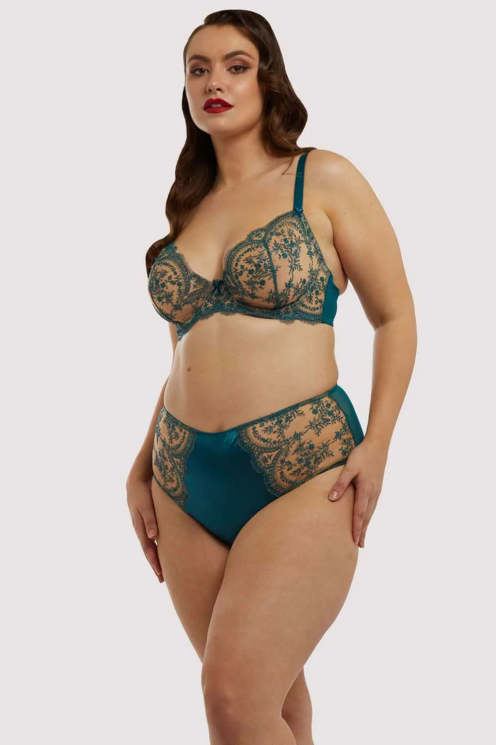 Best deal ๐ Dita Von Teese Lingerie Severine Shady Spruce Bra Curve New In Bras ๐งจ 6 Dita Von Teese Lingerie Severine Shady Spruce Bra Curve New In Bras