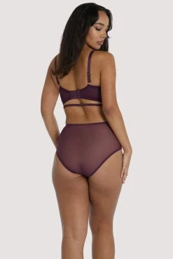 Promo 😍 Playful Promises Bras Muriel Purple Plunge Bra 💯 23 Playful Promises Bras Muriel Purple Plunge Bra