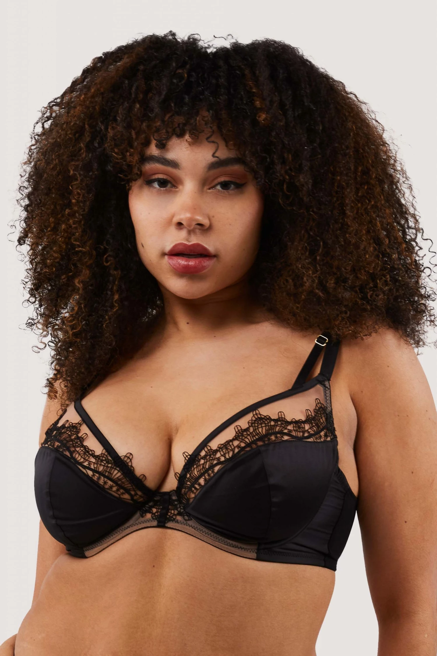 Deals 🥰 Playful Promises New In Wren Black Lace And Illusion Mesh Bra 🤩 9 Playful Promises New In Wren Black Lace And Illusion Mesh Bra