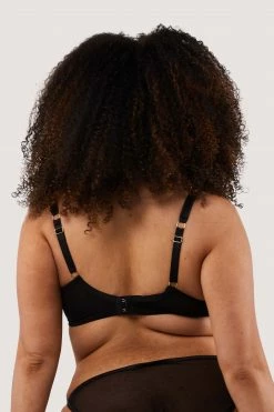 Deals 🥰 Playful Promises New In Wren Black Lace And Illusion Mesh Bra 🤩 23 Playful Promises New In Wren Black Lace And Illusion Mesh Bra