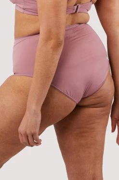 Deja Day Second Skin Rose Recycled Highwaist Brief