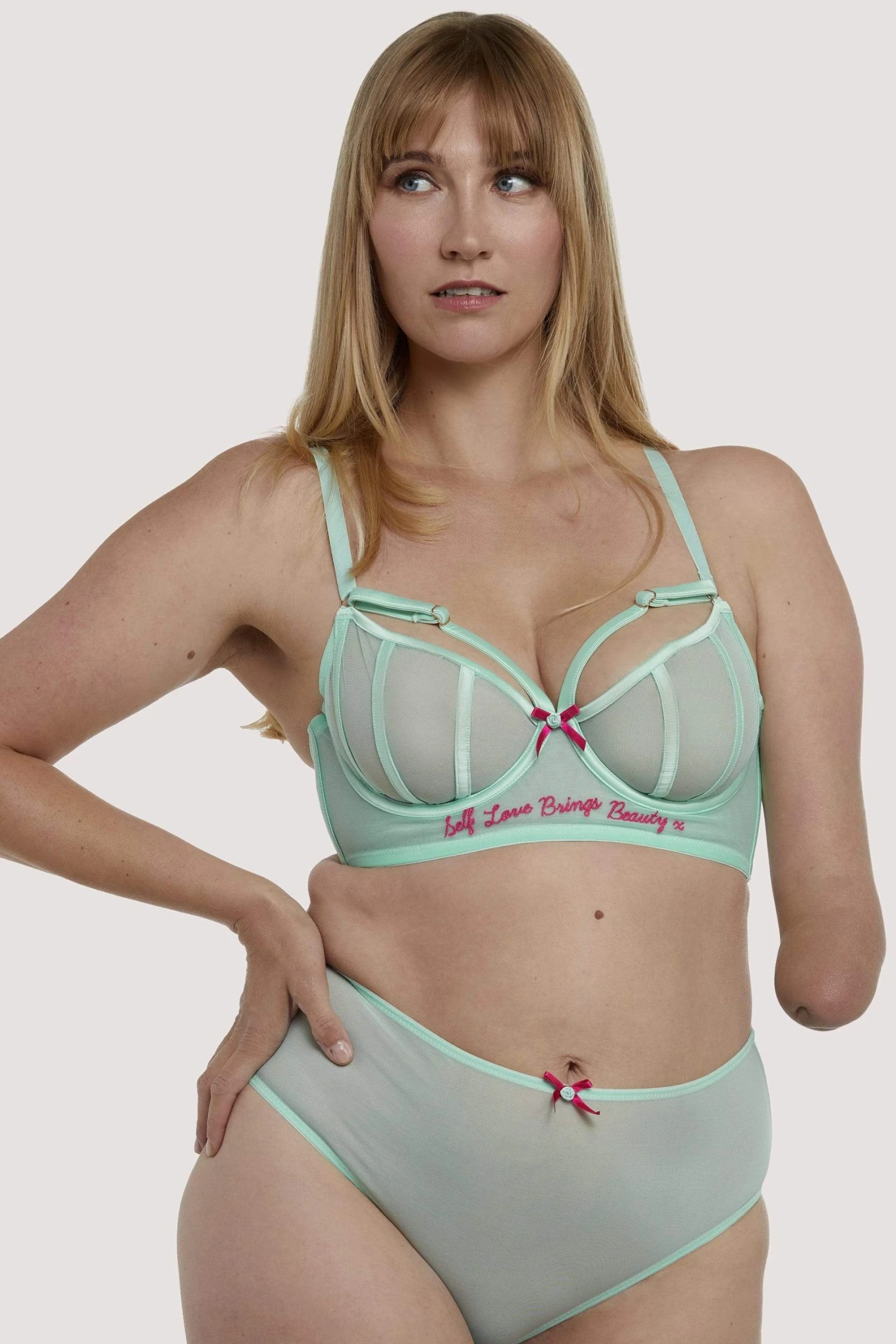Cheap 👏 Felicity Hayward X PP Felicity Hayward Longline Self Love Mint Fuller Bust Bra Bras 💯 2 Felicity Hayward X PP Felicity Hayward Longline Self Love Mint Fuller Bust Bra Bras