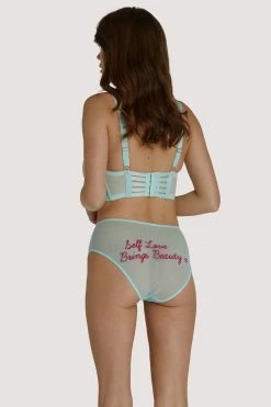 Cheap 👏 Felicity Hayward X PP Felicity Hayward Longline Self Love Mint Fuller Bust Bra Bras 💯 10 Felicity Hayward X PP Felicity Hayward Longline Self Love Mint Fuller Bust Bra Bras