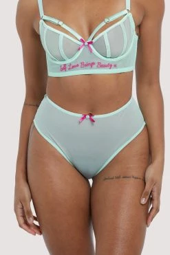Felicity Hayward X PP High Waist Mint Brief Knickers