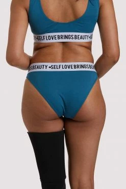 Felicity Hayward X PP X PP Self Love Teal Brief