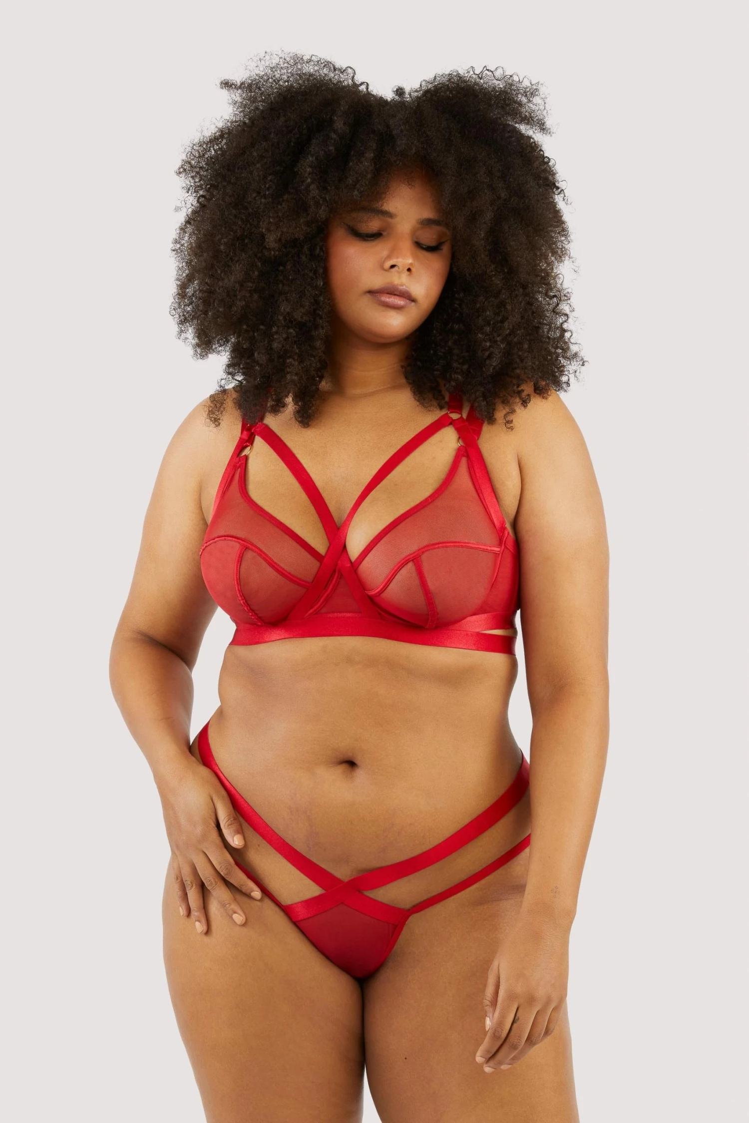 Best reviews of 😀 Felicity Hayward X PP New In Mercury Red Harness Mesh Balcony Bra ⭐ 13 Felicity Hayward X PP New In Mercury Red Harness Mesh Balcony Bra