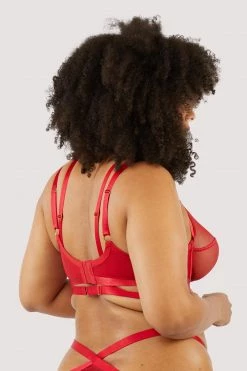 Best reviews of 😀 Felicity Hayward X PP New In Mercury Red Harness Mesh Balcony Bra ⭐ 29 Felicity Hayward X PP New In Mercury Red Harness Mesh Balcony Bra