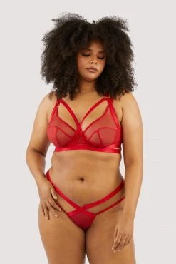 Best reviews of 😀 Felicity Hayward X PP New In Mercury Red Harness Mesh Balcony Bra ⭐ 31 Felicity Hayward X PP New In Mercury Red Harness Mesh Balcony Bra
