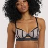 Felicity Hayward X PP Bras Celestina Satin Binding Lace Bra