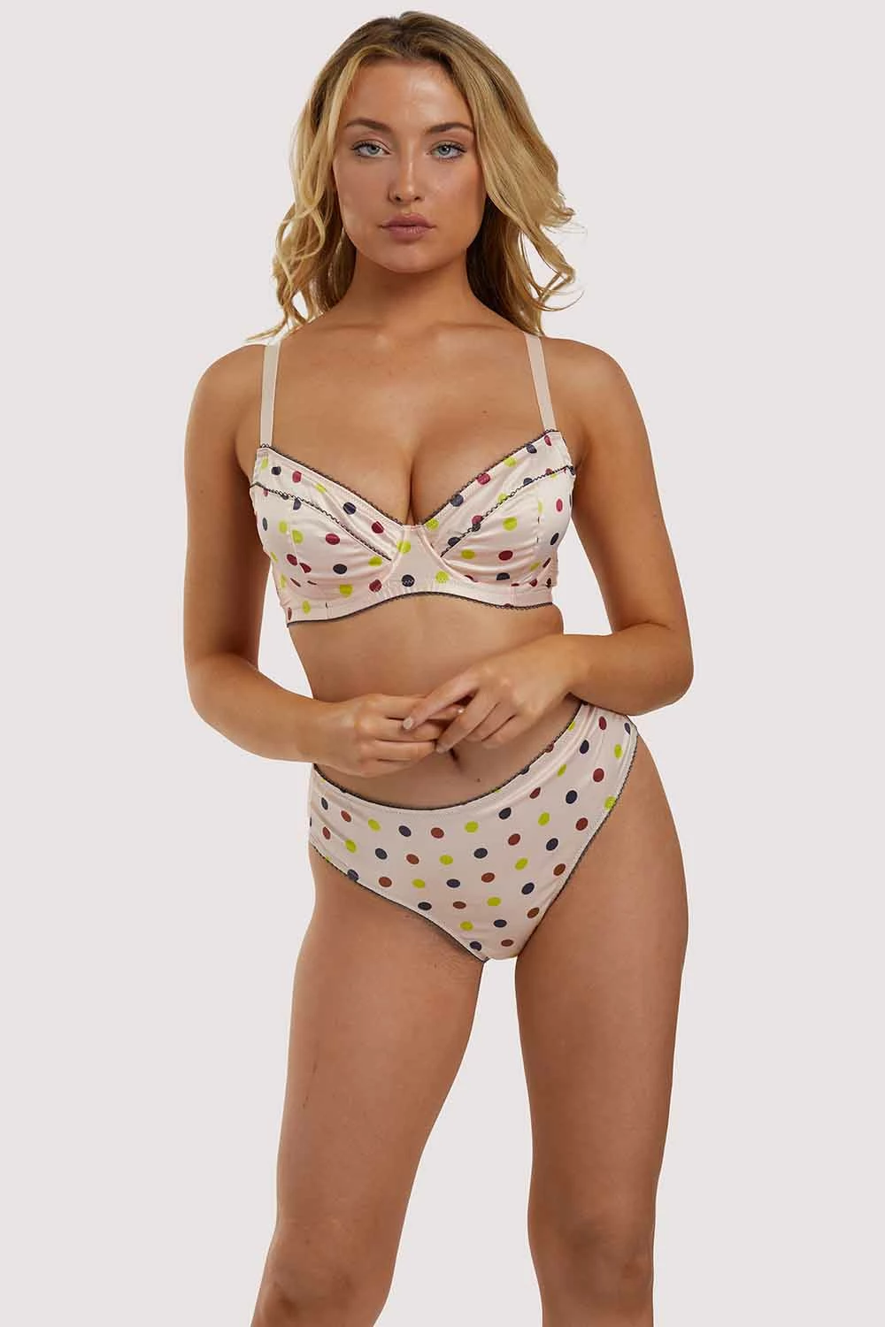 Top 10 🌟 Felicity Hayward X PP X PP Rowswell Polka Dot Peach Bra New In Bras 🛒 6 Felicity Hayward X PP X PP Rowswell Polka Dot Peach Bra New In Bras