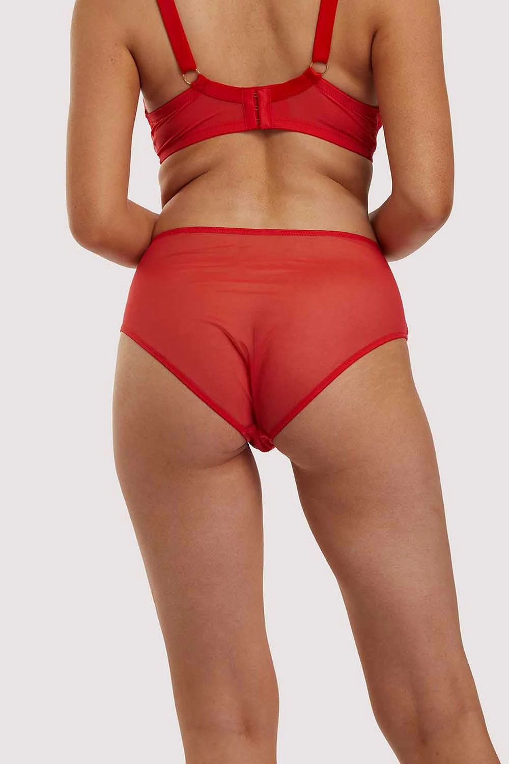 Coupon ⌛ Felicity Hayward X PP X PP Leona Red Highwaist Brief 🥰 11 Felicity Hayward X PP X PP Leona Red Highwaist Brief
