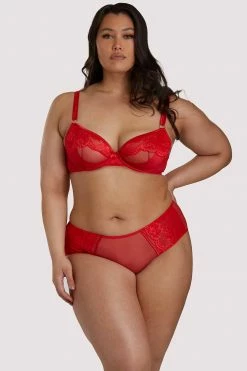 Coupon ⌛ Felicity Hayward X PP X PP Leona Red Highwaist Brief 🥰 20 Felicity Hayward X PP X PP Leona Red Highwaist Brief