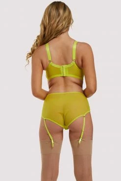 Budget 🌟 Felicity Hayward X PP Bras X PP Nahli Longline Lime Bra ⌛ 36 Felicity Hayward X PP Bras X PP Nahli Longline Lime Bra