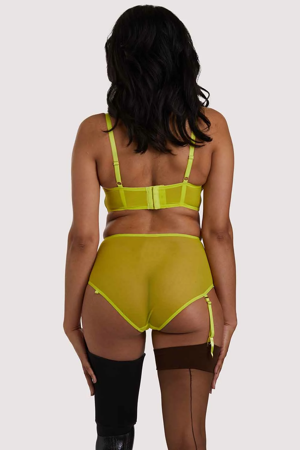 Budget 🌟 Felicity Hayward X PP Bras X PP Nahli Longline Lime Bra ⌛ 9 Felicity Hayward X PP Bras X PP Nahli Longline Lime Bra