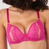 Felicity Hayward X PP Ophelia Pink Cut Out Lace Bra