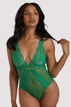 Hot Sale 🤩 Felicity Hayward X PP X PP Tinar Lace Green Body Bodies ⭐ 16 Felicity Hayward X PP X PP Tinar Lace Green Body Bodies