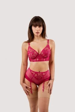 Hot Sale ๐งจ Felicity Hayward X PP New In Lyra Pink Longline Embroidery Bra ๐ 11 Felicity Hayward X PP New In Lyra Pink Longline Embroidery Bra