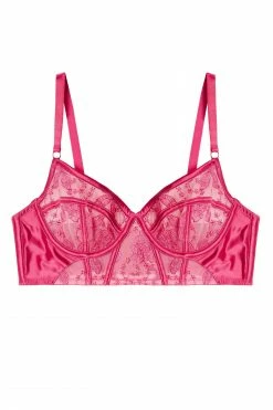 Hot Sale ๐งจ Felicity Hayward X PP New In Lyra Pink Longline Embroidery Bra ๐ 15 Felicity Hayward X PP New In Lyra Pink Longline Embroidery Bra