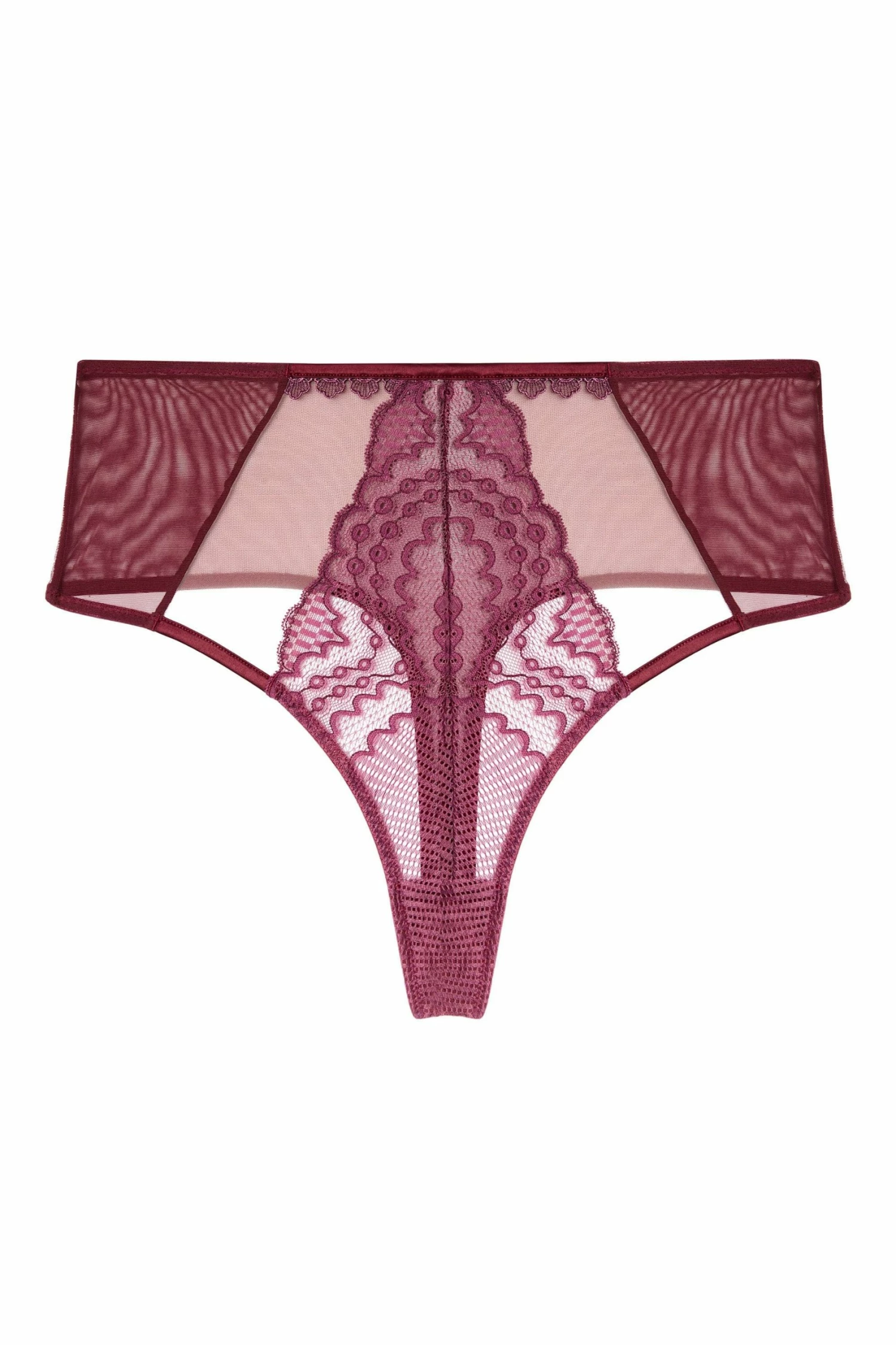 Outlet ⌛ Felicity Hayward X PP New In Astrid Merlot Lace And Trim High Waisted Brief ⌛ 9 Felicity Hayward X PP New In Astrid Merlot Lace And Trim High Waisted Brief