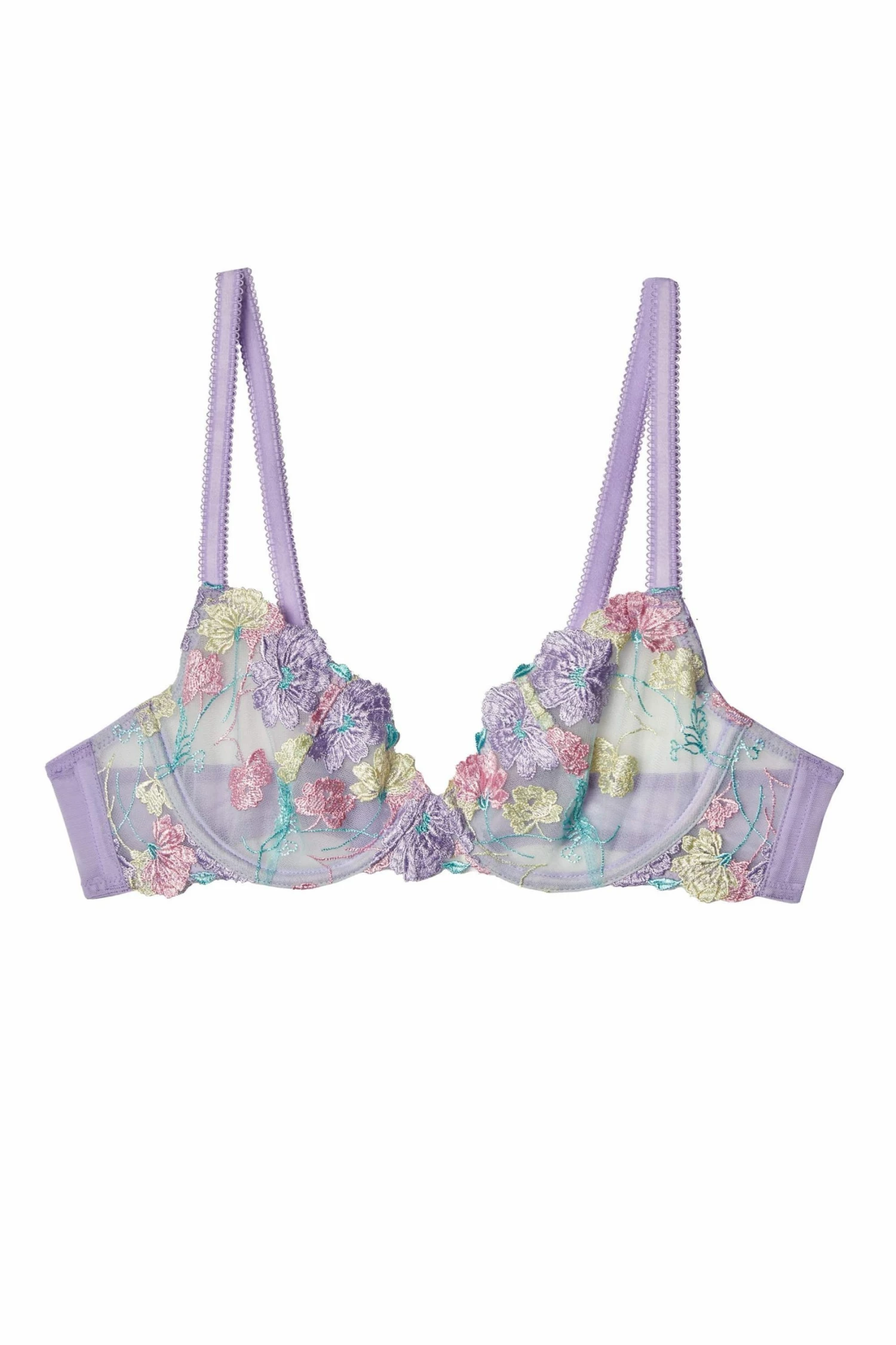 Outlet 😉 Felicity Hayward X PP Luna Pastel Embroidery Picot Elastic Bra 😍 12 Felicity Hayward X PP Luna Pastel Embroidery Picot Elastic Bra