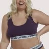 Felicity Hayward X PP Everyday Lingerie Self Love Purple Curve Crop Top