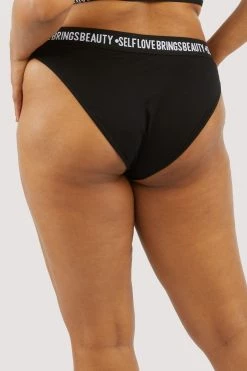 Hot Sale 🥰 Felicity Hayward X PP Self Love Black Brief New In 🥰 17 Felicity Hayward X PP Self Love Black Brief New In