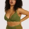 Playful Promises Curve Exclusive Bras Bella Olive Soft Cup Bra