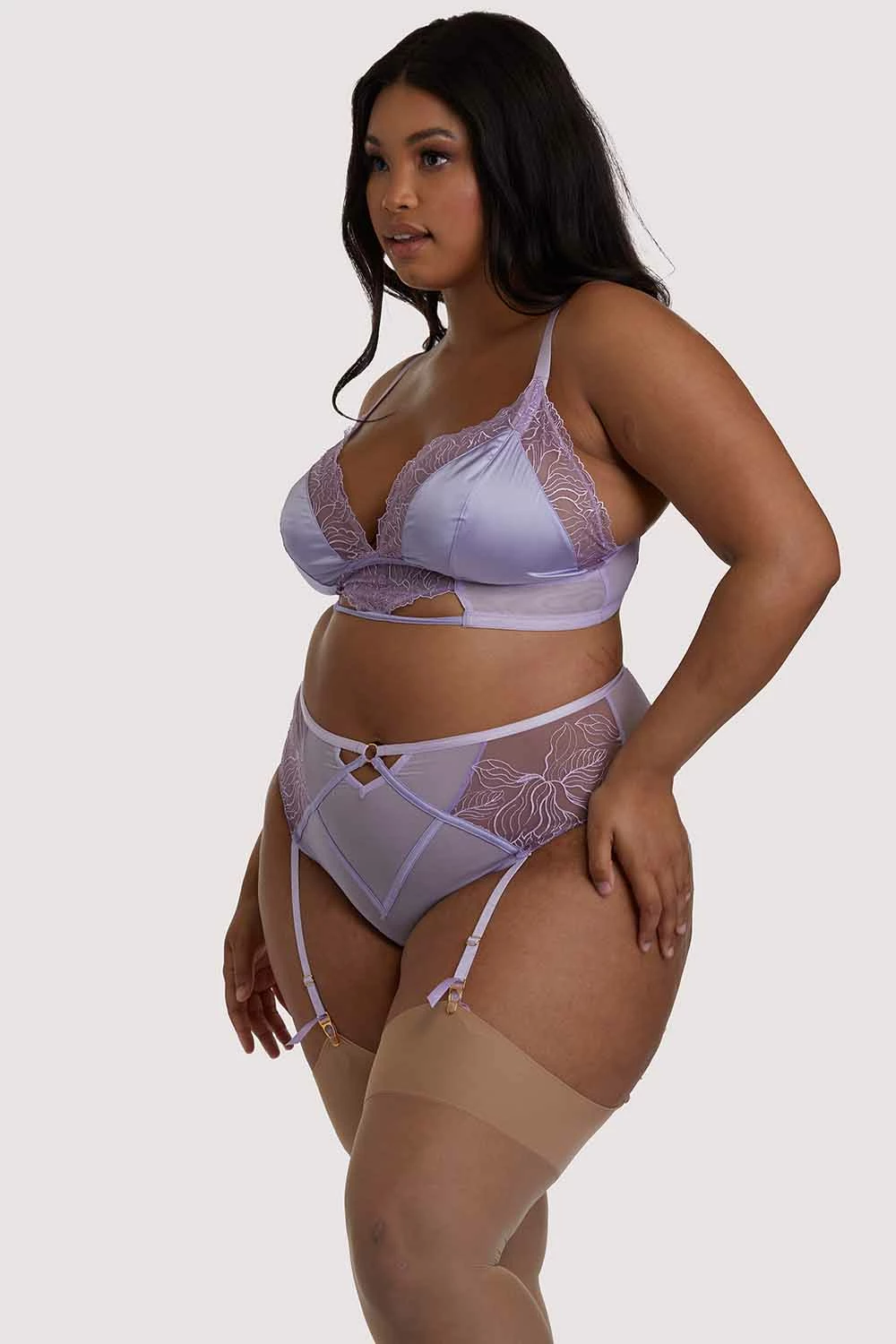 Deals ๐ Playful Promises Curve Exclusive Mila Lilac Lace Triangle Bra New In Bras ๐ฅ 3 Playful Promises Curve Exclusive Mila Lilac Lace Triangle Bra New In Bras