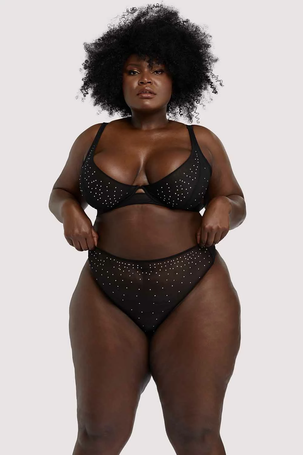 Deals 👏 Playful Promises Curve Exclusive Lydia Black Diamante Bra 🌟 7 Playful Promises Curve Exclusive Lydia Black Diamante Bra