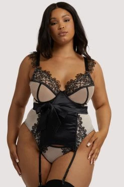 Wholesale 🛒 Playful Promises Anaise Black Basque Basques & Corsets 🥰 16 Playful Promises Anaise Black Basque Basques & Corsets