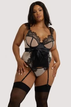 Wholesale 🛒 Playful Promises Anaise Black Basque Basques & Corsets 🥰 17 Playful Promises Anaise Black Basque Basques & Corsets