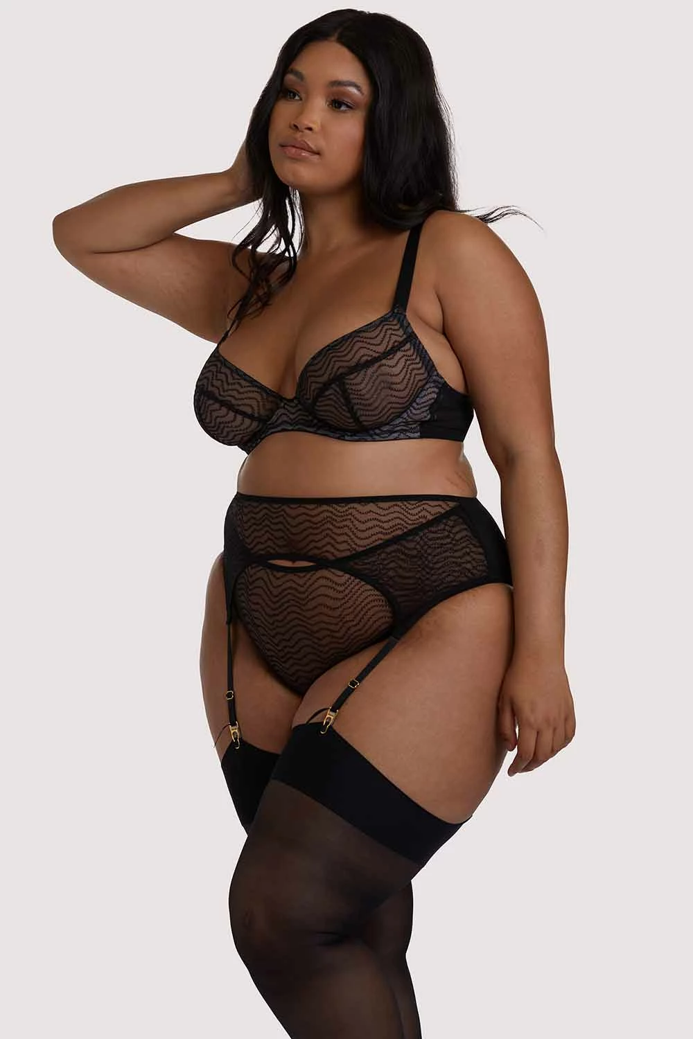 Coupon โจ Playful Promises Curve Exclusive Brianna Black Mesh Suspender ๐ 5 Playful Promises Curve Exclusive Brianna Black Mesh Suspender