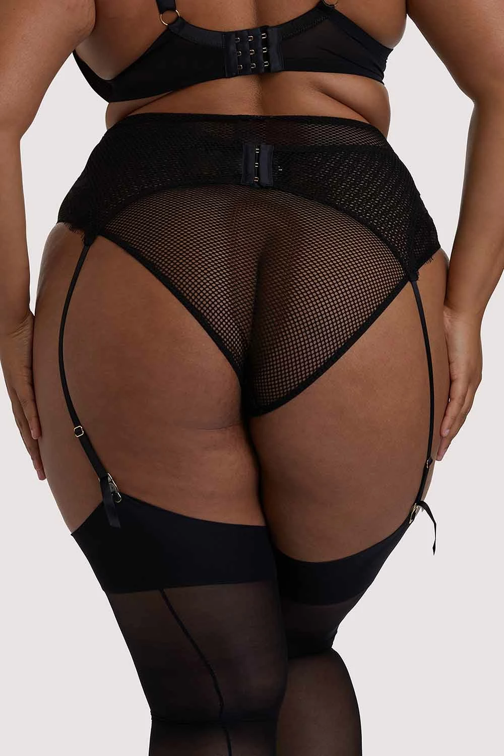 Best deal 😀 Playful Promises Curve Exclusive Khloe Black Floral Suspender 🎉 5 Playful Promises Curve Exclusive Khloe Black Floral Suspender