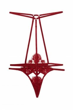 Top 10 ๐ Hustler New In Cherry Wine Lace And Strap Harness Brief ๐งจ 9 Hustler New In Cherry Wine Lace And Strap Harness Brief