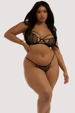 Coupon 🛒 Hustler Balconette Bras Kelly Black PVC Panelled Bra 💯 16 Hustler Balconette Bras Kelly Black PVC Panelled Bra