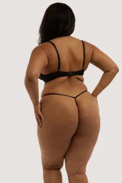 Coupon 🛒 Hustler Balconette Bras Kelly Black PVC Panelled Bra 💯 17 Hustler Balconette Bras Kelly Black PVC Panelled Bra