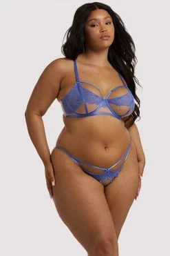 Discount ๐ Hustler Mya Blue Lace Bra ๐ 23 Hustler Mya Blue Lace Bra