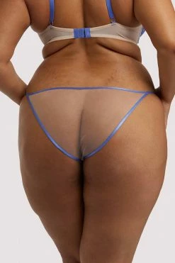 New ❤️ Hustler Free Sexy 🌞 Summer Brief Mya Blue Lace Brief 👏 18 Hustler Free Sexy Summer Brief Mya Blue Lace Brief
