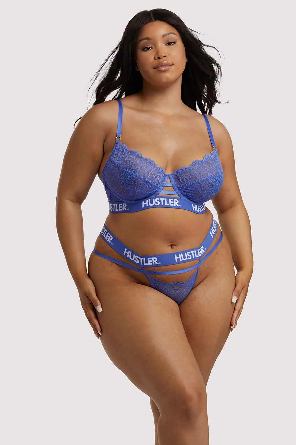 Cheapest ✔️ Hustler New In Bras Branded Lace Blue Bra 😍 12 Hustler New In Bras Branded Lace Blue Bra
