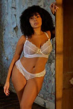 Flash Sale ๐ฅ Hustler Branded Lace White Brief โ๏ธ 28 Hustler Branded Lace White Brief