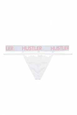 Top 10 ✔️ Hustler Knickers Branded Lace White Thong 🧨 25 Hustler Knickers Branded Lace White Thong